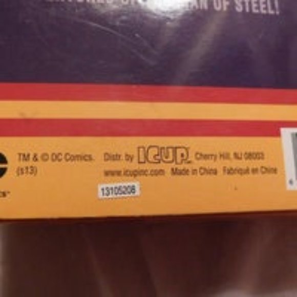 Super Man Ice Cube Tray Red Silicone NEW - Picture 3 of 5